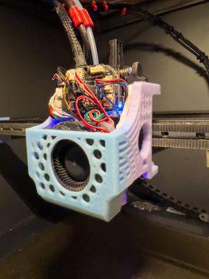 Lighthouse Mini - minimal SV08 Hotend Housing (Eddy)