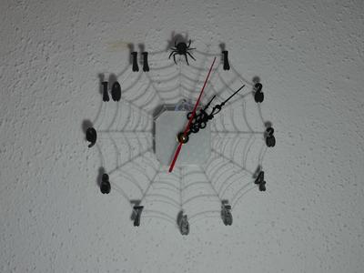 Spiderweb Clock - Halloween Special