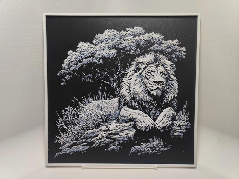 Lion - Hueforge