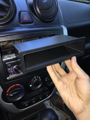 Car box for small items 1din in 2din