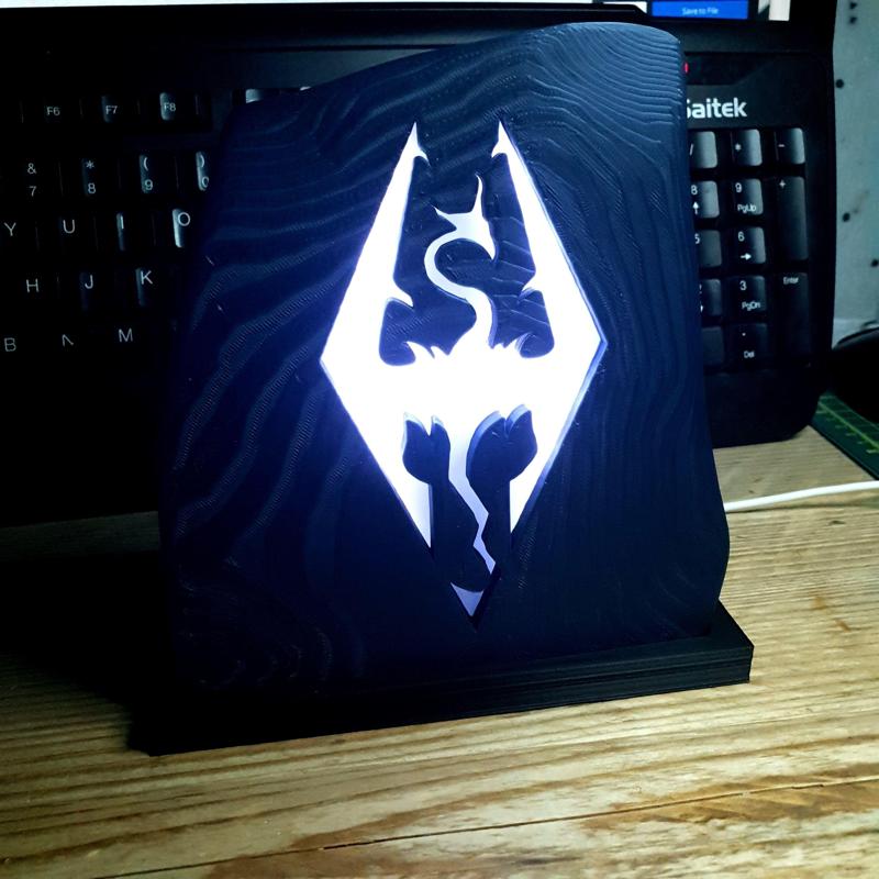 Skyrim LED Stone