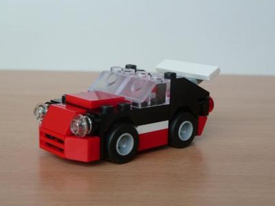 Large 2.5x Scale LEG0 Fast Car 