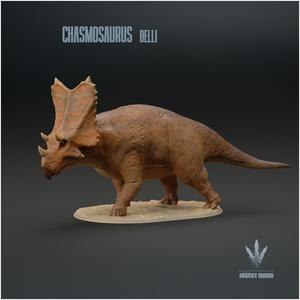 Chasmosaurus belli  : The Opening Lizard