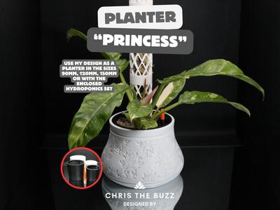 Princess Planter – Baroque Charm meets Hydroponics