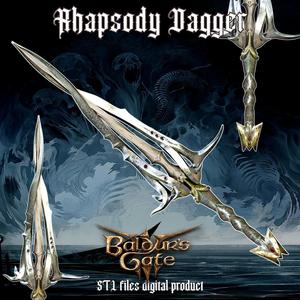 FANTASY RHAPSODY DAGGER BALDURS GATE 3