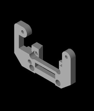 HMG7 Neptune 3 Stock Gantry Adapter.stl