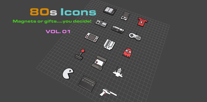 80s Icons Game Vintage