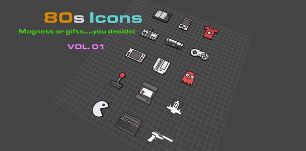 80s Icons Game Vintage