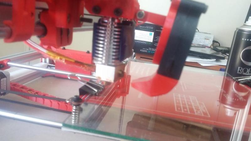 Blowing replacement for Prusa extruder
