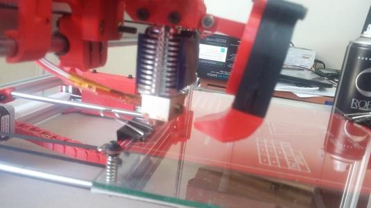 Blowing replacement for Prusa extruder