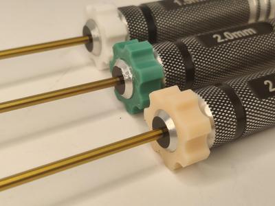 Hex - Allen screw driver color grip ring