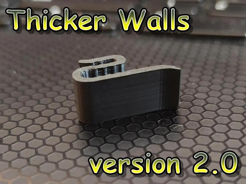 Filament Spool Clip v2 - Thicker Walls