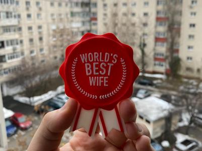 World's Best Wife Medal