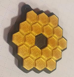 James Webb Space Telescope (JWST) Keychain