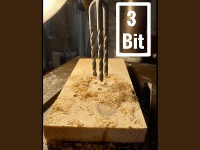 The Triple Drill Bit!