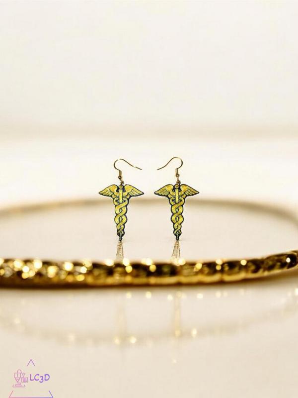 Caduceo earrings