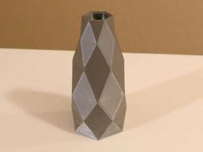 Faceted Vase