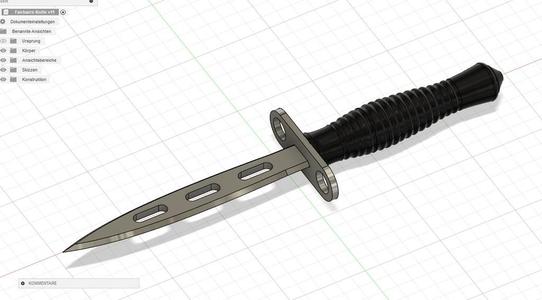 Fairbairn Cosplay Knife