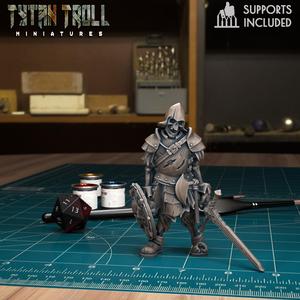 Armoured Skeleton 12 [Pre-Supported]