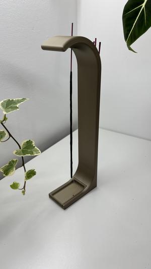 Modern 3D Printed Incense Holder – Sleek and Functional Design