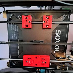 Lagerung Druckbett Sovol SV06 mit Kugellagern