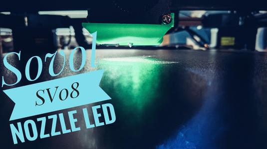 Sovol SV08 - BTT Eddy Mount incl. 5mm LED