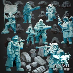 Armoured Trenchers - Anvil Digital Forge May 2020