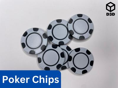 Poker Chips (Unnumbered)