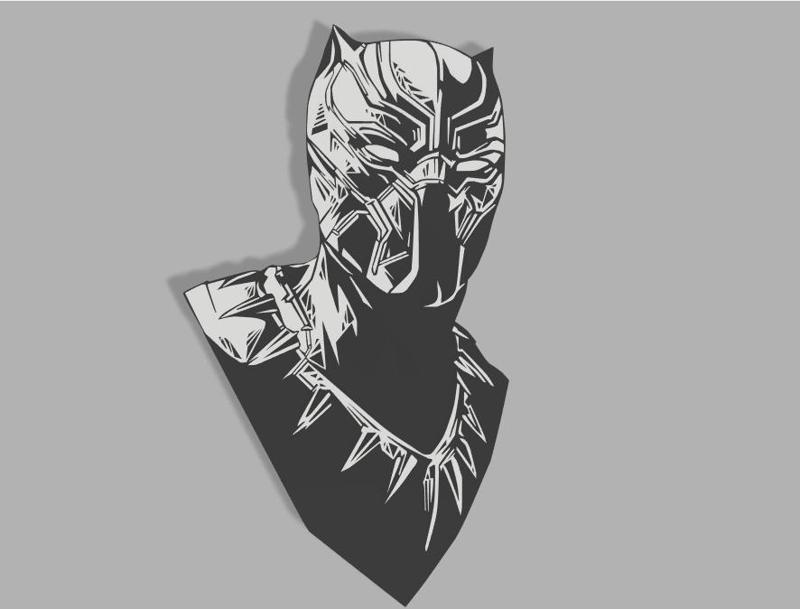 Wallart - Black Panther