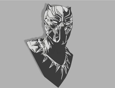 Wallart - Black Panther