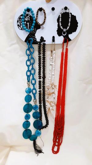 Necklace and Bracelets Display Duo
