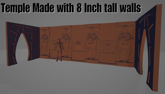 Star Trek wall Collection 17- DS9 Bajoran Temple