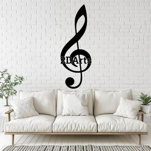 Note 2D Wall Art/Window Art - Digital STL & SVG File for 3D Printing or Laser Cutting