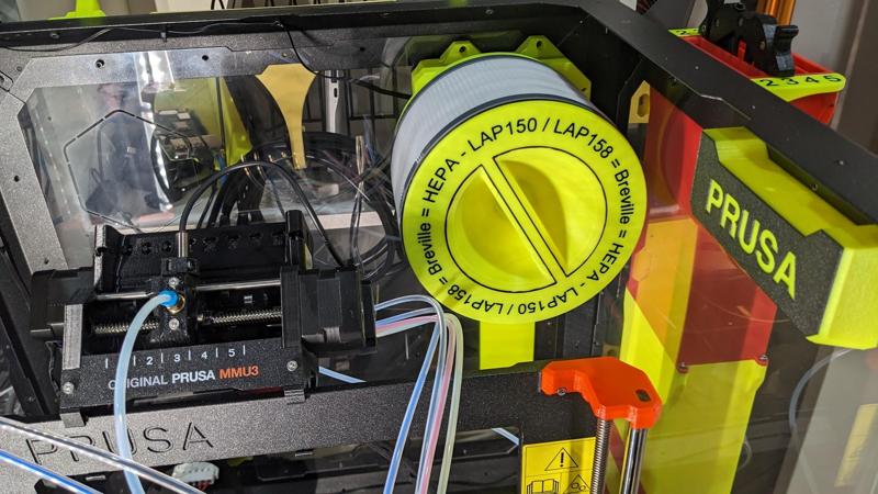 Prusa Enclosure Advanced Hepa Filter Inplace Replacement