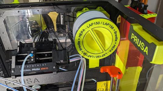 Prusa Enclosure Advanced Hepa Filter Inplace Replacement