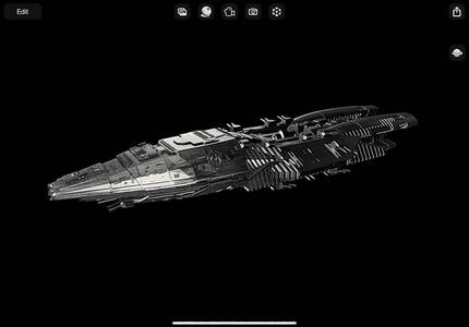 Battlestar Galactica Aries Monitor