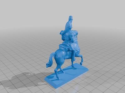 Soldat de l'empire: le trompette des cuirassiers