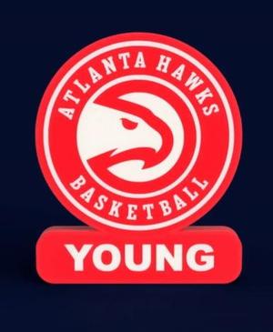 Atlanta Hawks Sign - LED Strip Compatible