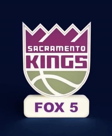 Sacramento Kings Sign - LED Strip Compatible