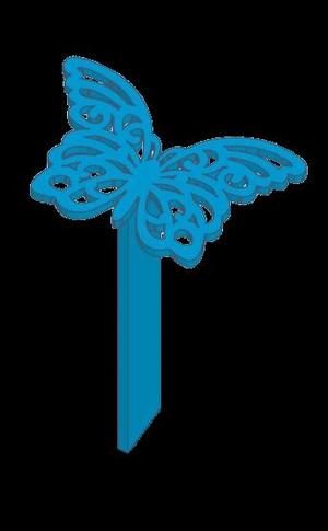 Butterfly Halo Bookmark 4.stl