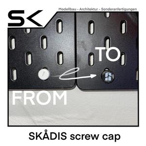 IKEA SKADIS screw cap / Schraubenabdeckung