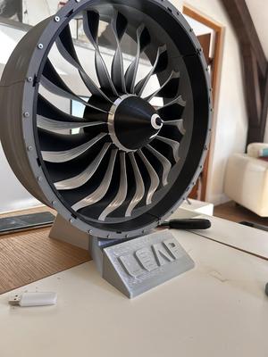 Jet Engine Desk Fan - A320 NEO / 737 MAX LEAP