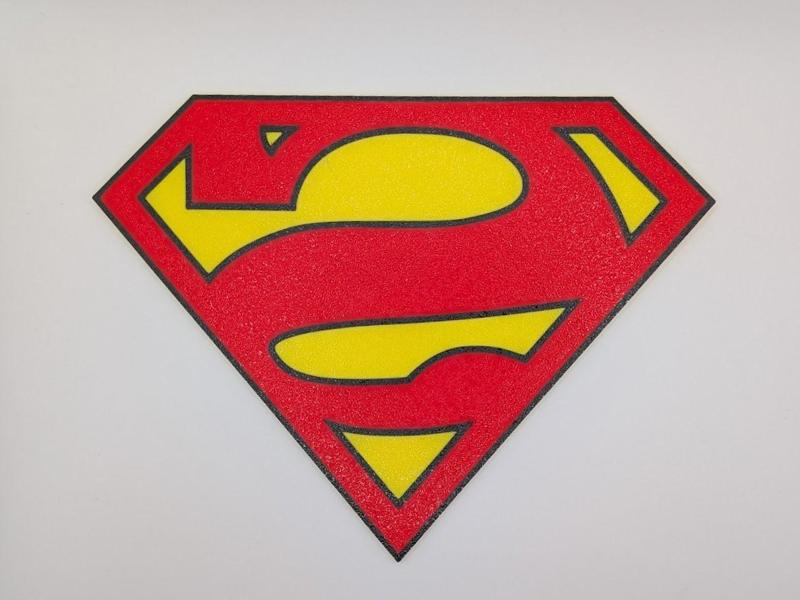 Bizzaro Superman shield