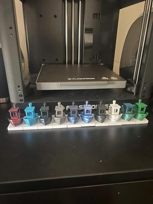 Interlocking Benchy Display