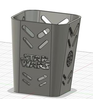 Star Wars pen holder