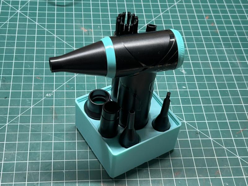 Rechargeable Air Duster Gridfinity tray