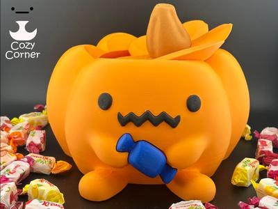 Pumpkin candy bowl