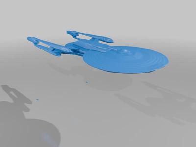 USS JAG Star Trek NCC-3355 Fantasy Ship
