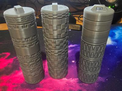 Round Stackable Container - Festival - V2