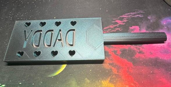 "Daddy" BDSM Paddle